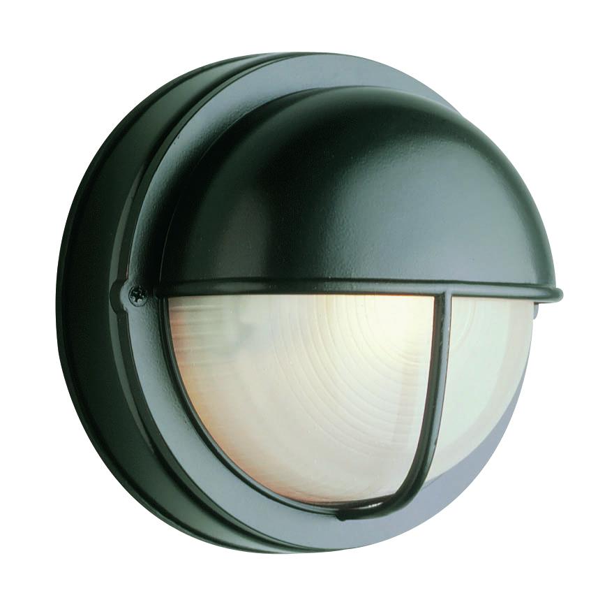 1 LIGHT ROUND OUTDOOR BULKHEAD